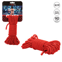 Load image into Gallery viewer, Scandal Bdsm Rope 10m Red
