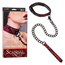 Load image into Gallery viewer, Scandal Collar With Leash
