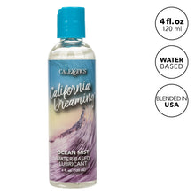 Load image into Gallery viewer, California Dreaming Ocean Mist Water Based Lube 4 Oz
