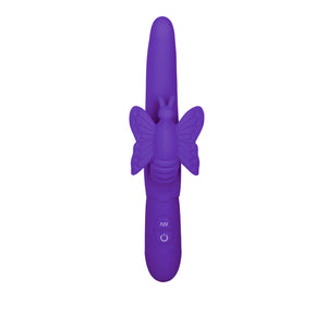 Posh Fluttering Butterfly Purple