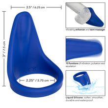 Load image into Gallery viewer, Admiral Vibrating Pernium Ring &amp; Massager Liquid Silicone
