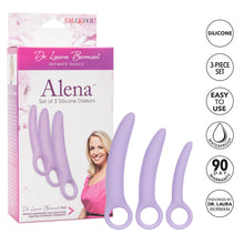 Load image into Gallery viewer, Dr Laura Berman Alena Set Of 3 Silicone Dilators
