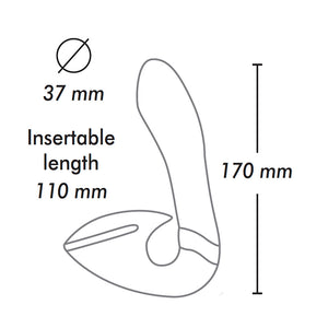 Shunga Soyo Intimate Massager Raspberry