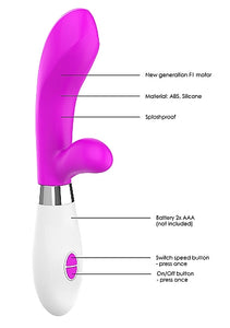 Achilles Ultra Soft Silicone 10 Speeds Fuschia