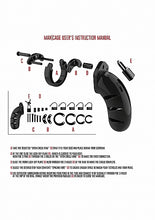 Load image into Gallery viewer, Mancage Chastity 3.5in Black Model 01
