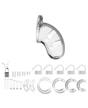 Load image into Gallery viewer, Mancage Chastity 3.5in Transparent Model 01
