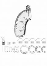 Load image into Gallery viewer, Mancage Chastity 4.5in Transparent Model 04
