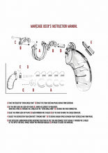 Load image into Gallery viewer, Mancage Chastity 4.5in Transparent Model 04
