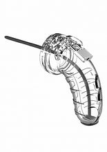 Load image into Gallery viewer, Mancage Model 16 Chastity 4.5 In Cage W/ Plug
