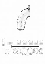 Load image into Gallery viewer, Mancage Model 16 Chastity 4.5 In Cage W/ Plug
