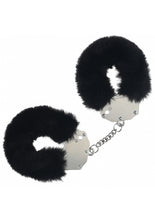 Load image into Gallery viewer, Ouch! Heavy Duty Fluffy Handcuffs - Black
