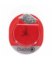 Load image into Gallery viewer, Ouch! Heavy Duty Fluffy Handcuffs - Red
