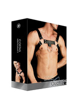 Load image into Gallery viewer, Ouch! Costas Solid Structure 2 Black Harness

