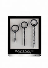 Load image into Gallery viewer, Urethral Sounding Plug Set Black
