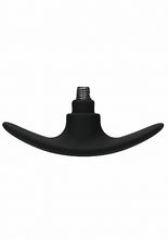 Load image into Gallery viewer, (wd) Interchangeable Butt Plug Rounded Medium Black

