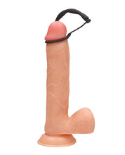 Load image into Gallery viewer, Silicone Plug &amp; Cock Ring Set Urethral Sounding Black

