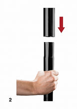 Load image into Gallery viewer, Ouch! Dance Pole Black
