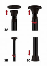 Load image into Gallery viewer, Ouch! Dance Pole Black
