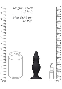 Bubble Butt Plug Black