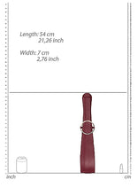 Load image into Gallery viewer, Ouch Halo Belt Flogger Burgundy
