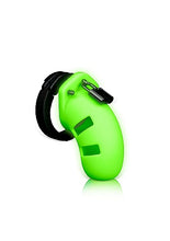 Load image into Gallery viewer, Glow Model 20 Cock Cage 3.5 In Glow In The Dark
