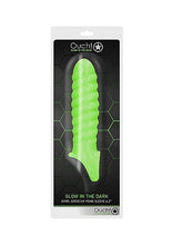 Load image into Gallery viewer, Glow Swirl Stretchable Penis Sheath

