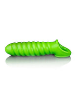 Load image into Gallery viewer, Glow Swirl Stretchable Penis Sheath
