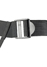 Load image into Gallery viewer, Ouch! Ribbed Hollow Strap-on 8 In W/ Balls Black

