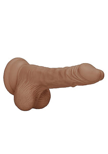 Realrock 7in Dong Tan W/ Testicles