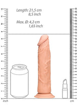 Load image into Gallery viewer, Realrock 8in Dong Flesh W/o Testicles

