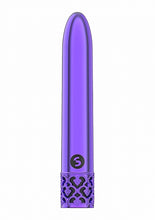 Load image into Gallery viewer, Royal Gems Shiny Purple Abs Bullet Rechargeable
