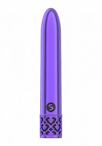 Royal Gems Shiny Purple Abs Bullet Rechargeable