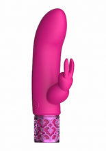 Load image into Gallery viewer, Royal Gems Dazzling Pink Rechargeable Silicone Bullet
