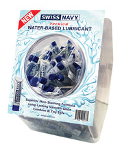 Load image into Gallery viewer, Swiss Navy Water Based 100ct Display 10 Ml
