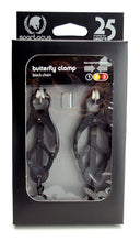 Load image into Gallery viewer, Black Butterfly Clamp W/link Chain
