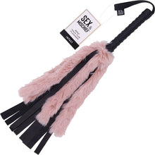 Load image into Gallery viewer, Sex &amp; Mischief Brat Faux Fur Flogger
