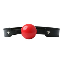 Load image into Gallery viewer, Sex &amp; Mischief Solid Red Ball Gag
