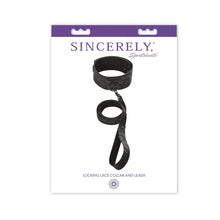 Load image into Gallery viewer, Sincerely Locking Lace Collar &amp; Leash

