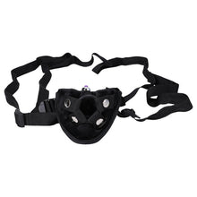 Load image into Gallery viewer, Velvet Vibrating Harness Onyx
