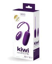 Load image into Gallery viewer, Vedo Kiwi Rechargeable Bullet Insertable Deep Purple
