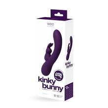Load image into Gallery viewer, Vedo Kinky Bunny Rechargeable Deep Purple
