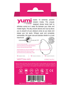 Vedo Yumi Rechargeable Vibe Foxy Pink