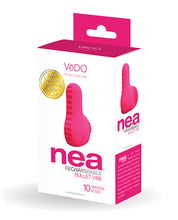 Load image into Gallery viewer, Vedo Nea Rechargeable Finger Vibe Foxy Pink
