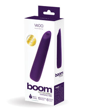 Load image into Gallery viewer, Vedo Boom Rechargeable Warming Vibe Deep Purple
