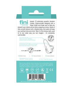 Vedo Fini Rechargeable Bullet Vibe Turquoise