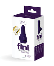 Load image into Gallery viewer, Vedo Fini Rechargeable Bullet Vibe Purple
