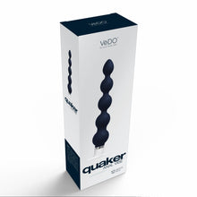 Load image into Gallery viewer, Vedo Quaker Anal Vibe Just Black
