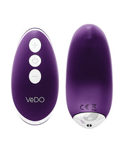 Load image into Gallery viewer, Vedo Niki Rechargeable Panty Vibe Deep Purple
