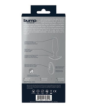 Load image into Gallery viewer, Vedo Bump Plus Rechargeable Remote Control Anal Vibe Just Black
