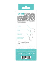 Load image into Gallery viewer, Vedo Wini Rechargeable Mini Wand Turquoise
